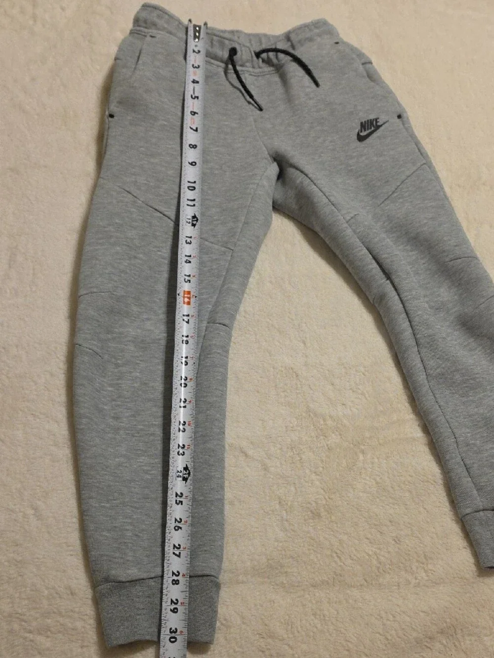 Nike Sportswear Tech Fleece Joggers Boys Medium Size Gray